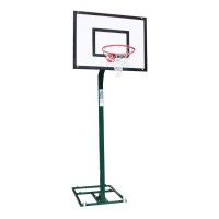 Einteiliges Mini-Basketballkorb-Set mit Rädern, ohne Zielbrett, Ring oder Gegengewicht